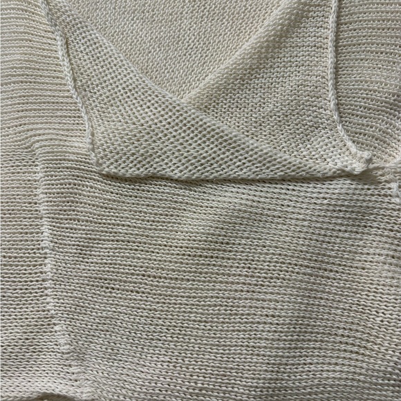 Beautiful Zuza Bart 100% Natural Linen Cropped Oversized Sweater. Lagenlook - Picture 11 of 12